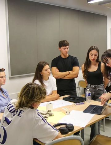 L’équipe du projet PROSA au travail.