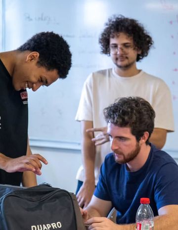 L’équipe du projet PROSA réunie.